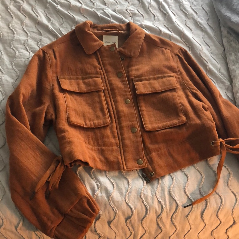 Urban Outfitters / Silence + Noise Cropped Jacket